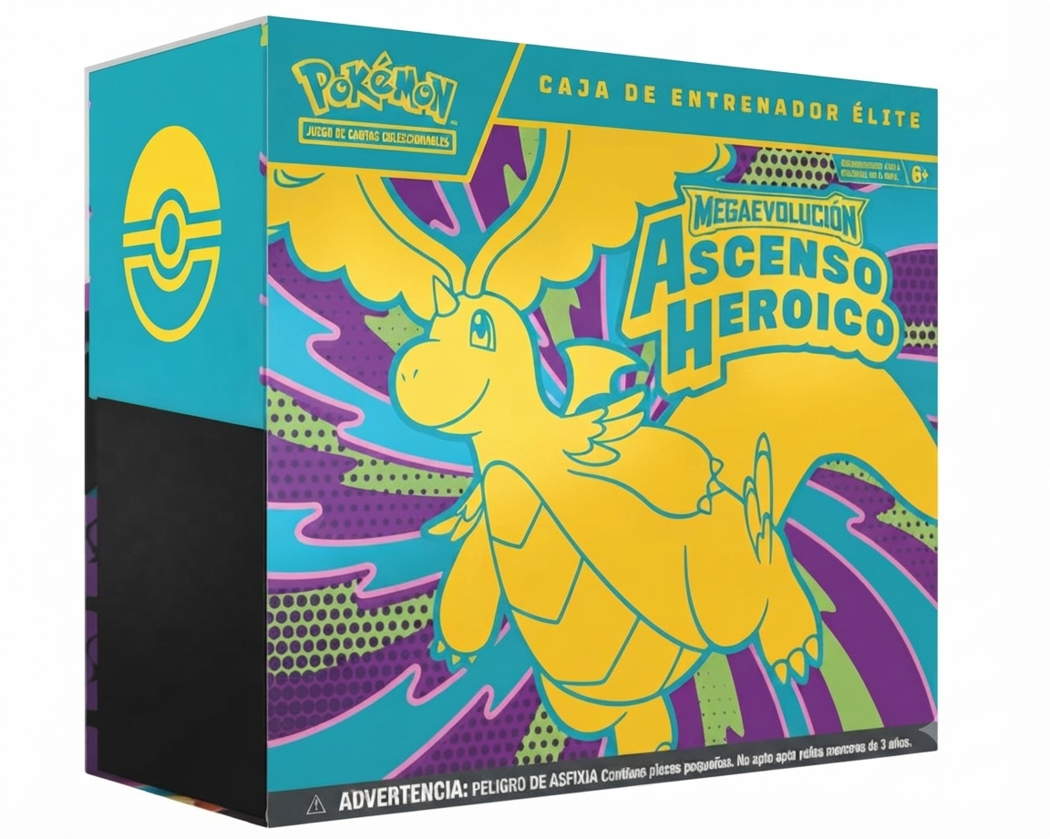 Caja de Entrenador Élite - Megaevolución Ascenso Heroico